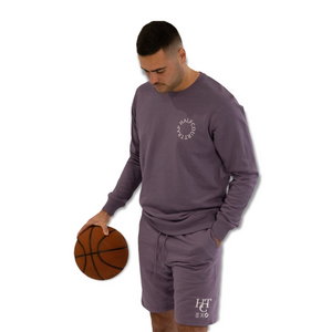 Mauve 'Spiral' Crew