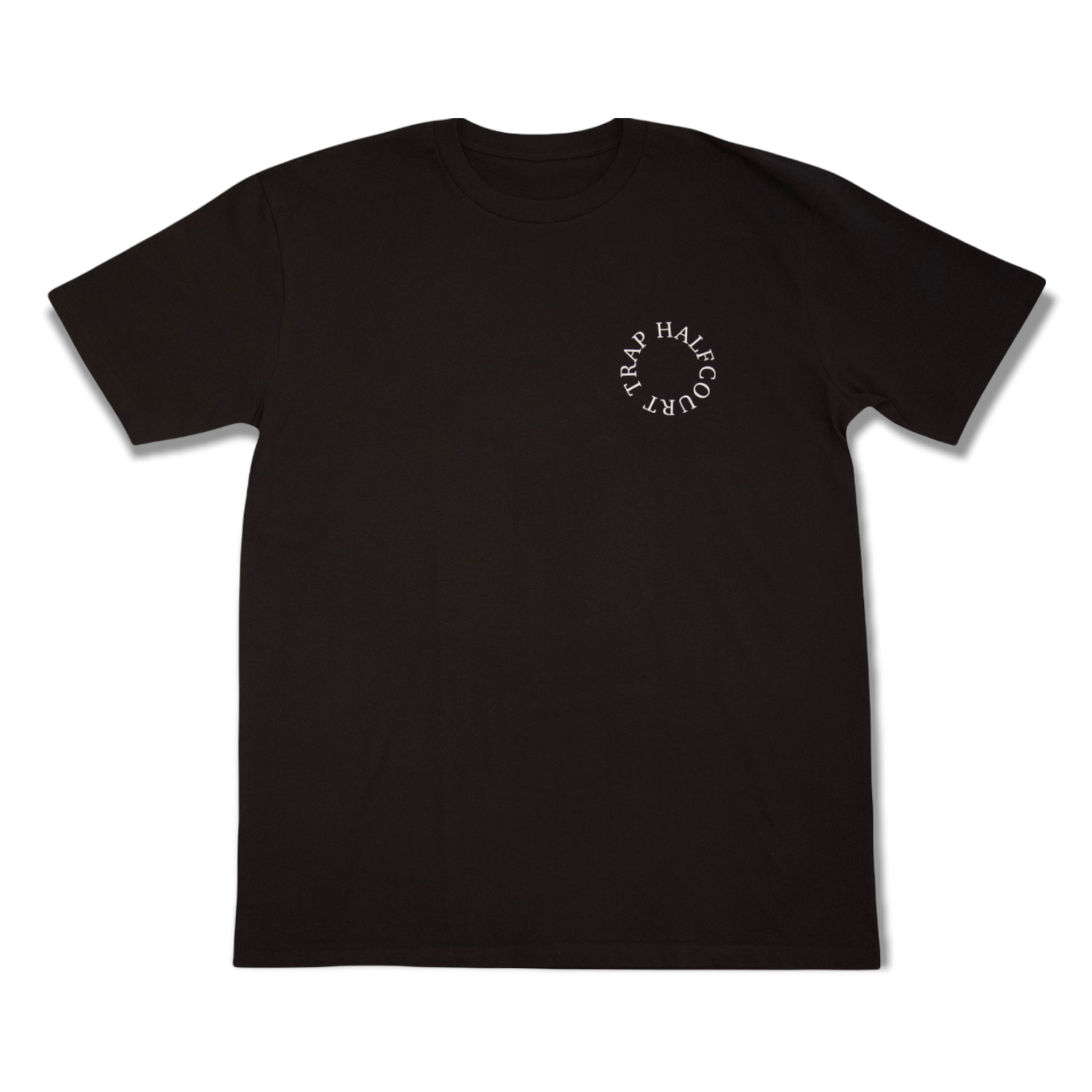 Black 'Spiral' T-Shirt